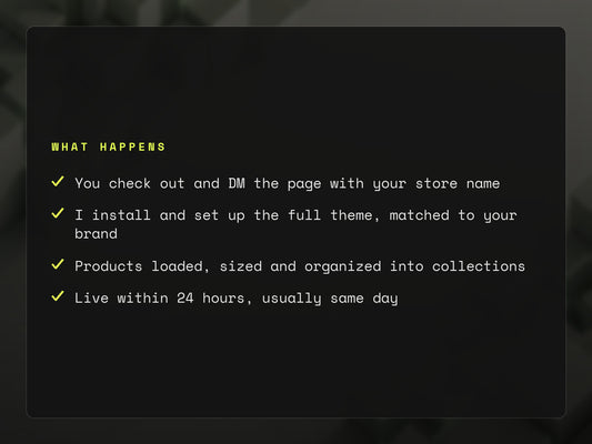 What happens with Install For Me