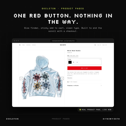 "Skeleton" Shopify Theme