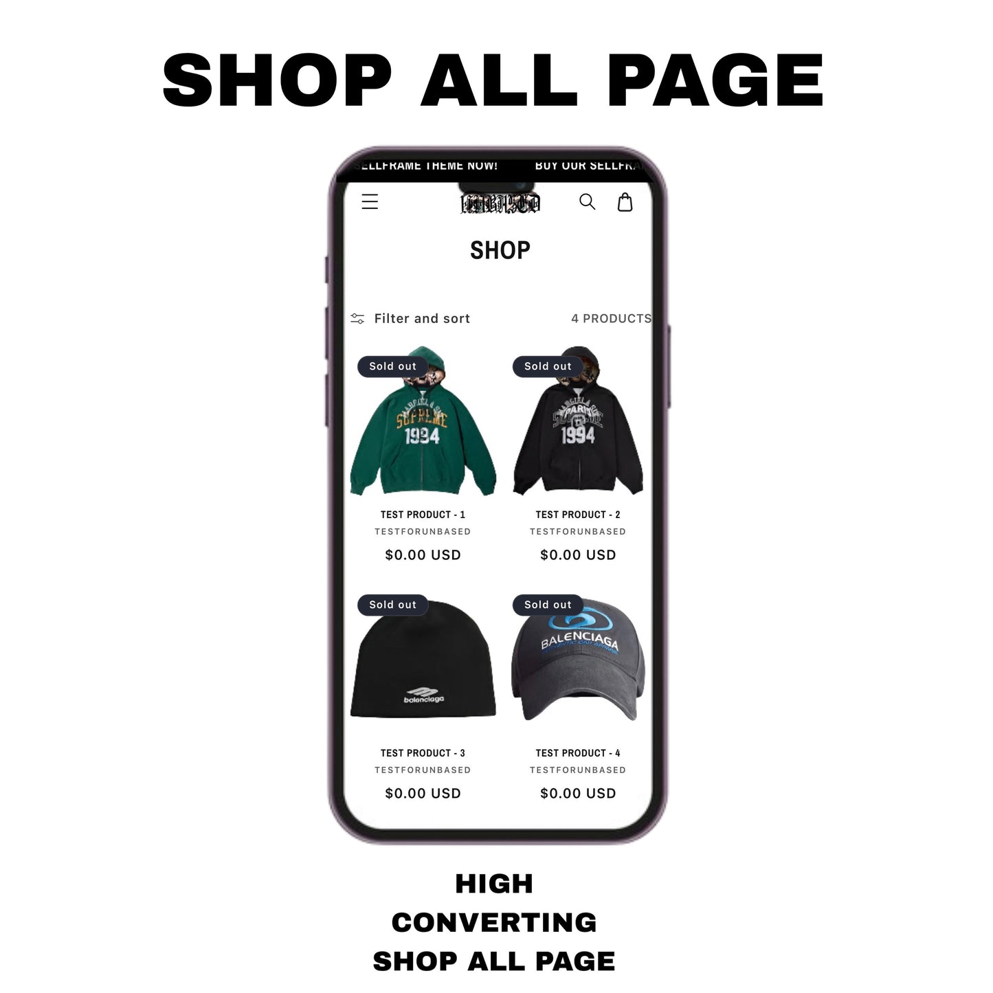 Custom Website Build (Shopify / Wix)
