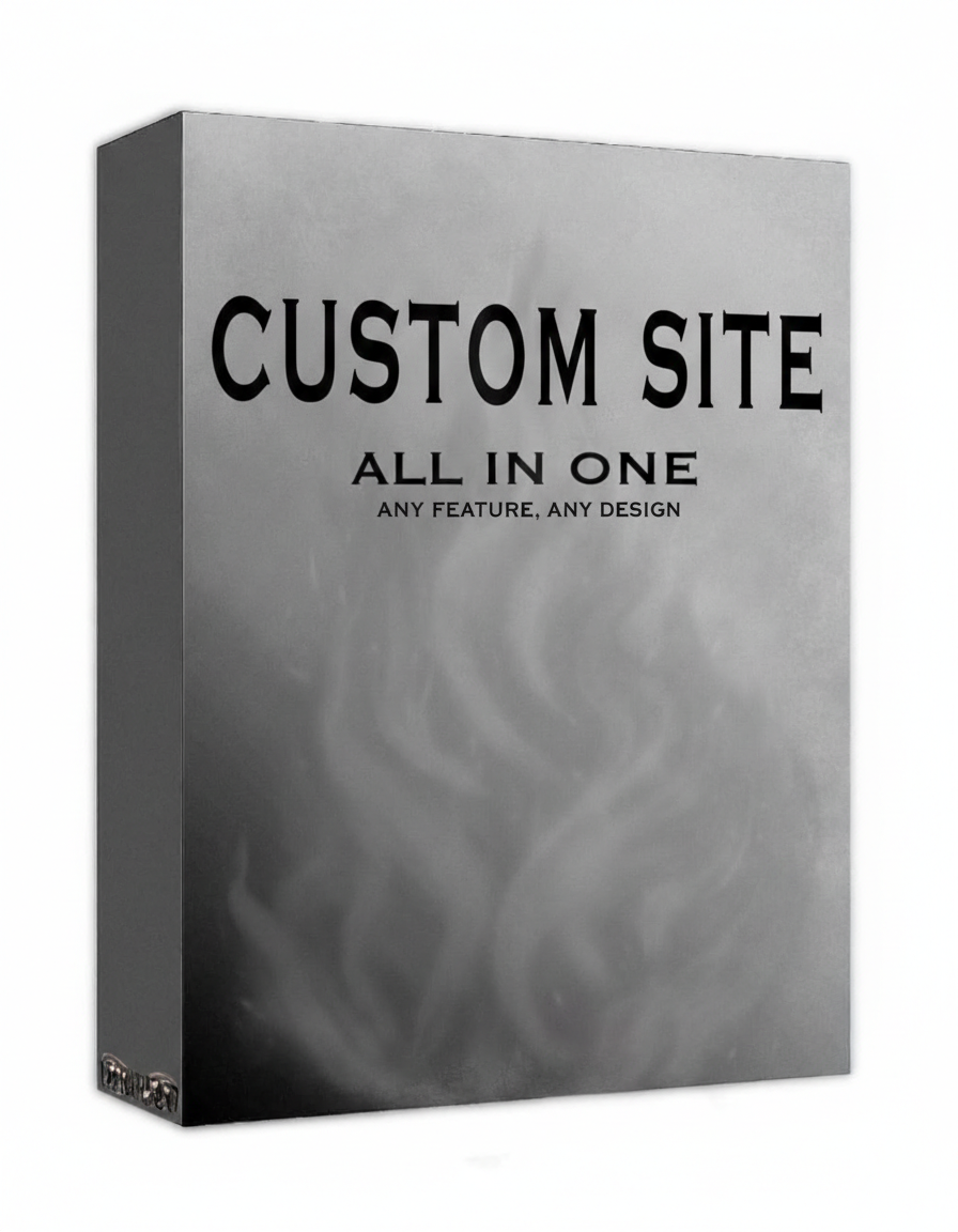 Custom Website Build (Shopify / Wix)