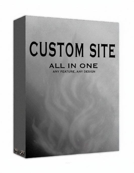 Custom Website Build (Shopify / Wix)