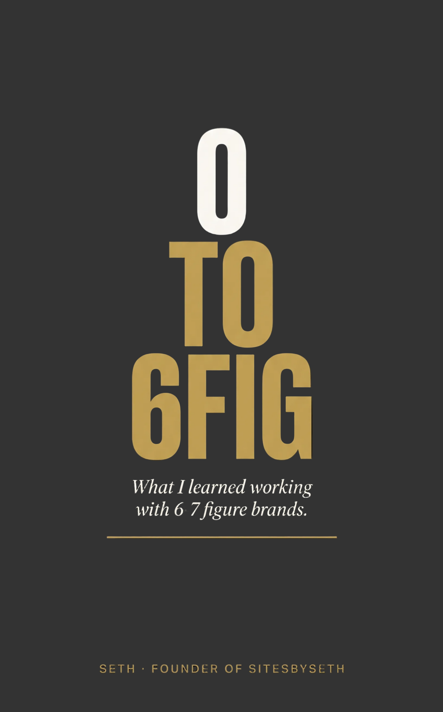 0-6FIG Ebook - What I learned