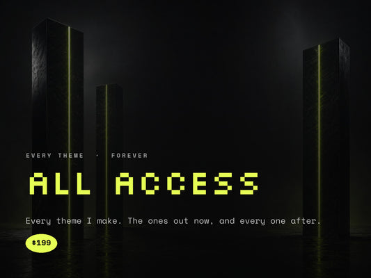All Access, every theme, $199