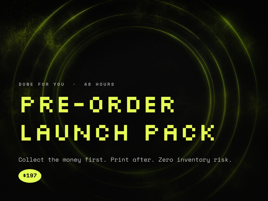Pre-Order Launch Pack