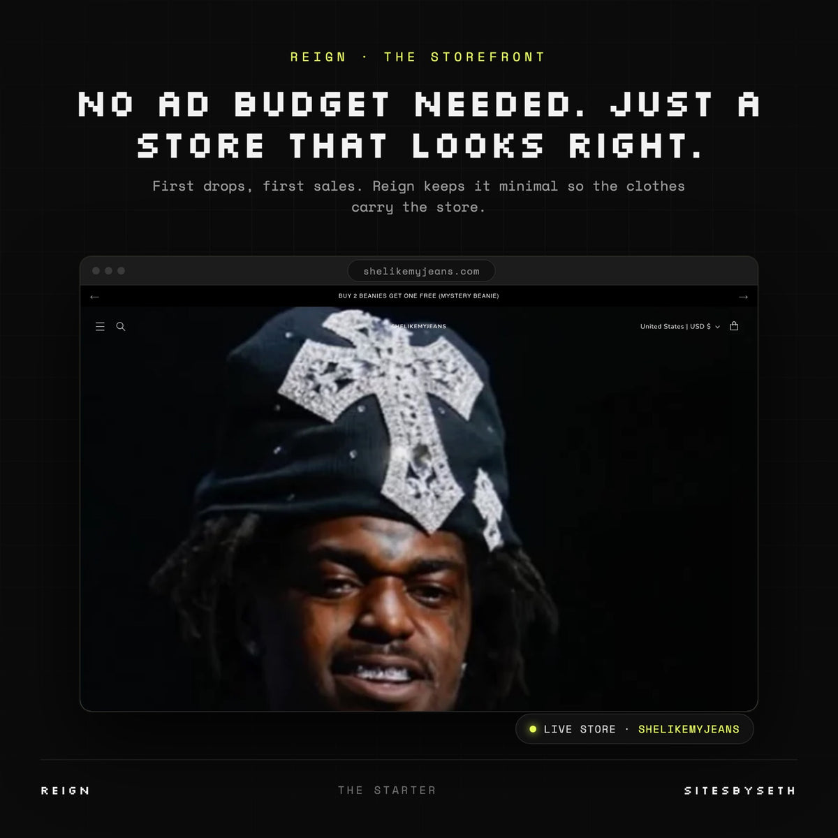 "Reign" SHOPIFY THEME — home