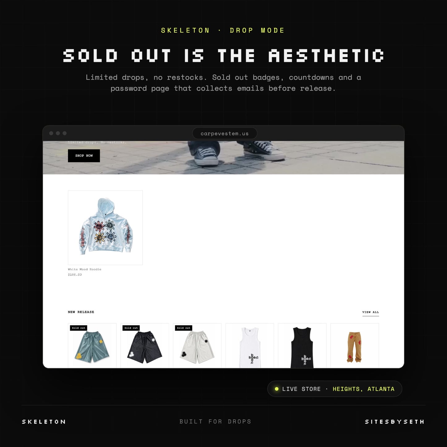 "Skeleton" Shopify Theme