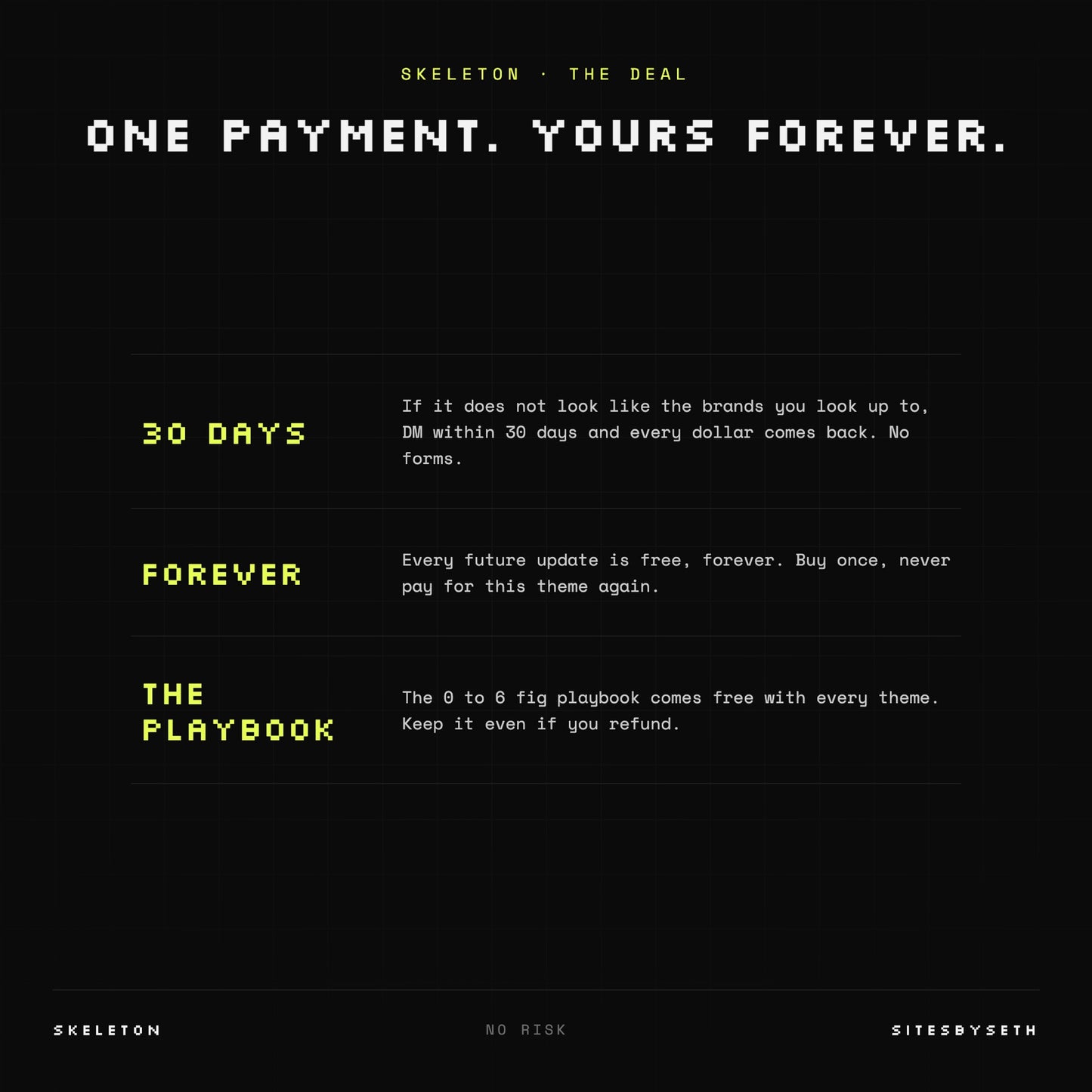 "Skeleton" Shopify Theme